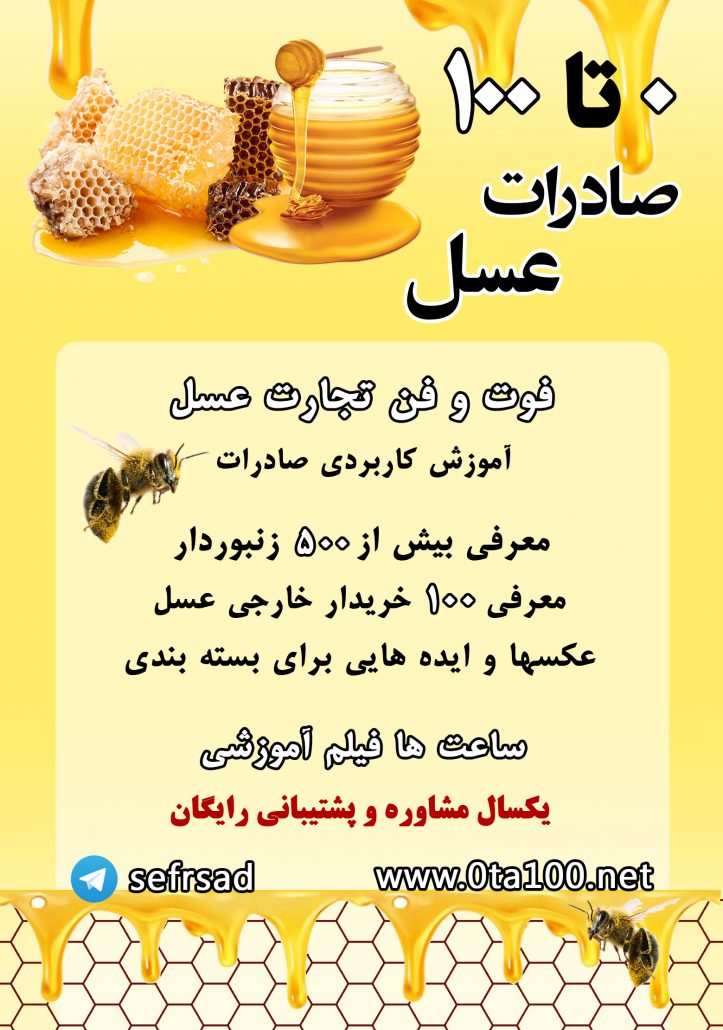 صادرات عسل ایران